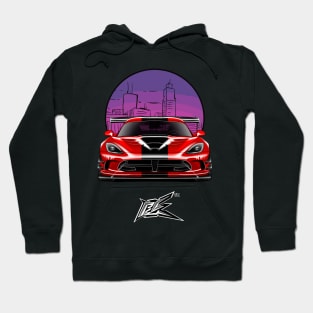 srt viper acr red Hoodie